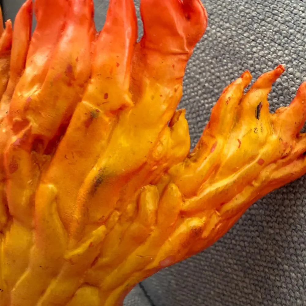1982 Vintage LJN Advanced Dungeons & Dragons Fire Elemental Figure 6